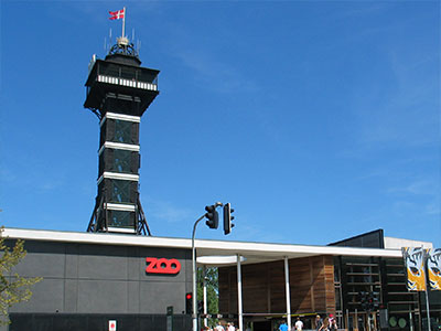 Indgangen til København Zoo