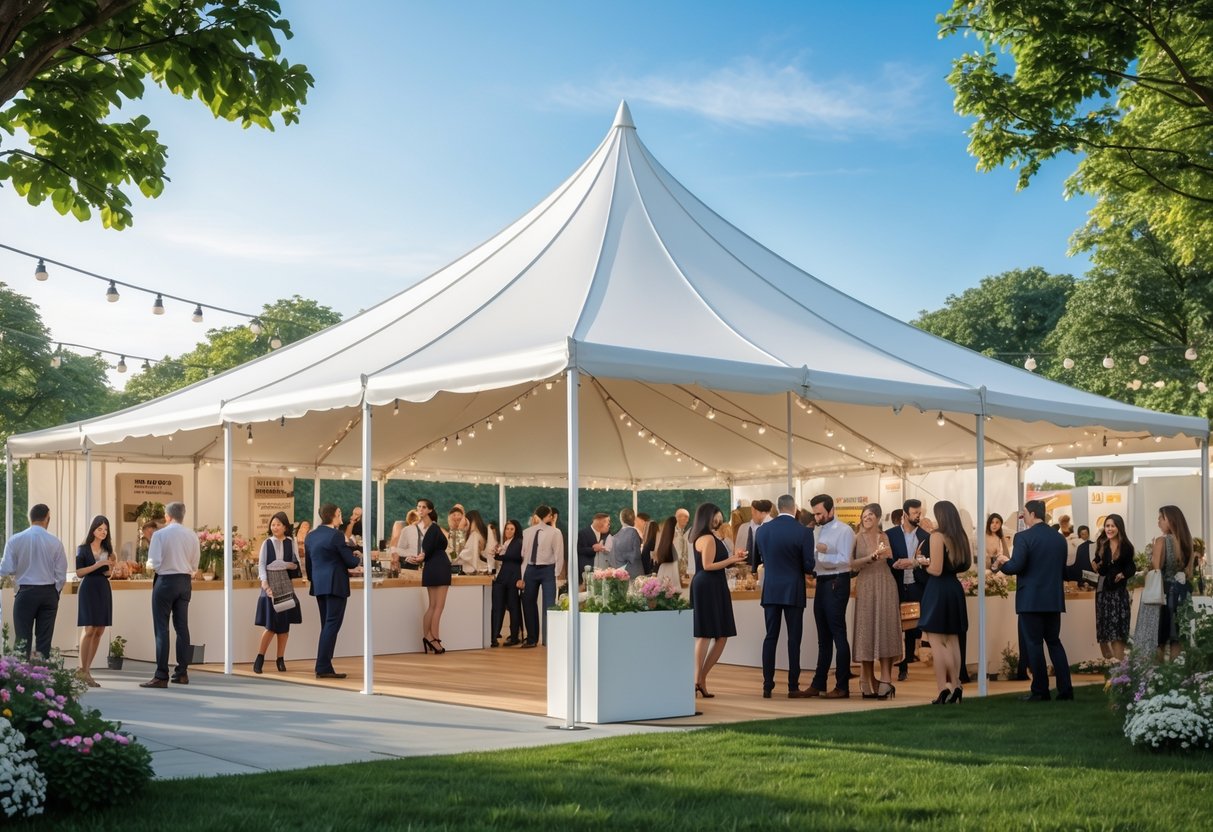 Festival reception eller messe det rigtige telt gør forskellen